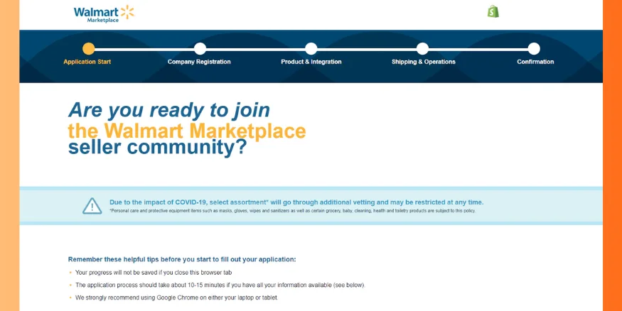 Join Walmart marketplace seller community