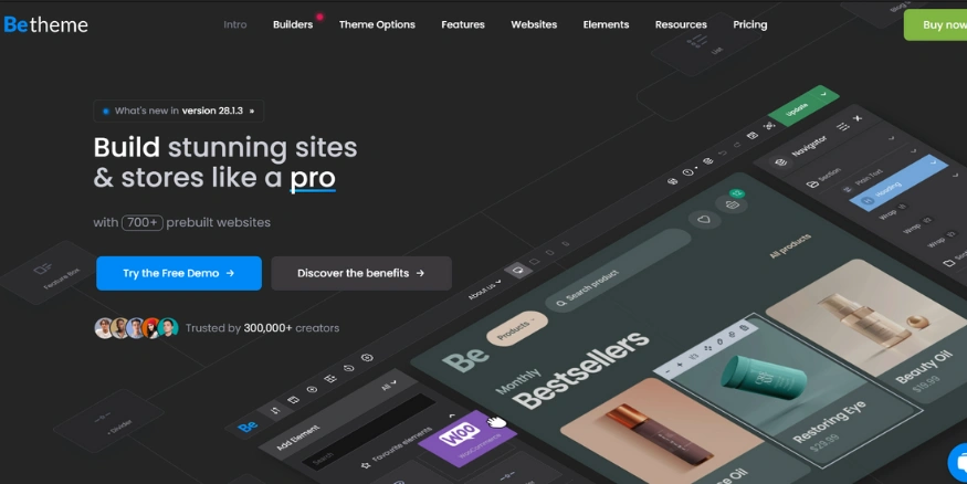 Betheme Dropshipping Theme for WordPress - Qikink