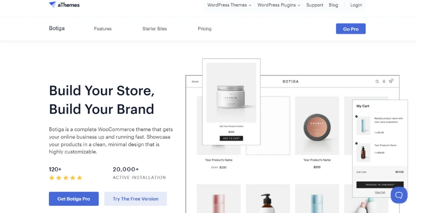 Botiga Dropshipping Theme for WordPress - Qikink