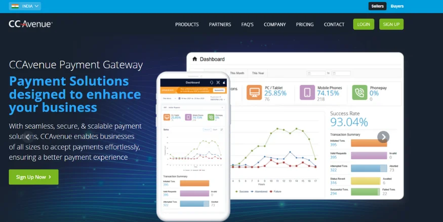 Best Payment Gateways - CC Avenue