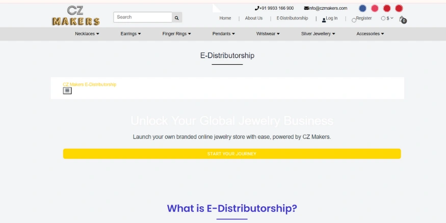 CZ Makers jewelry dropshipping supplier - Qikink