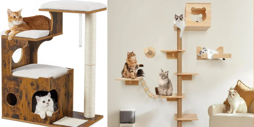 Cat Trees and Scratchers-qikink