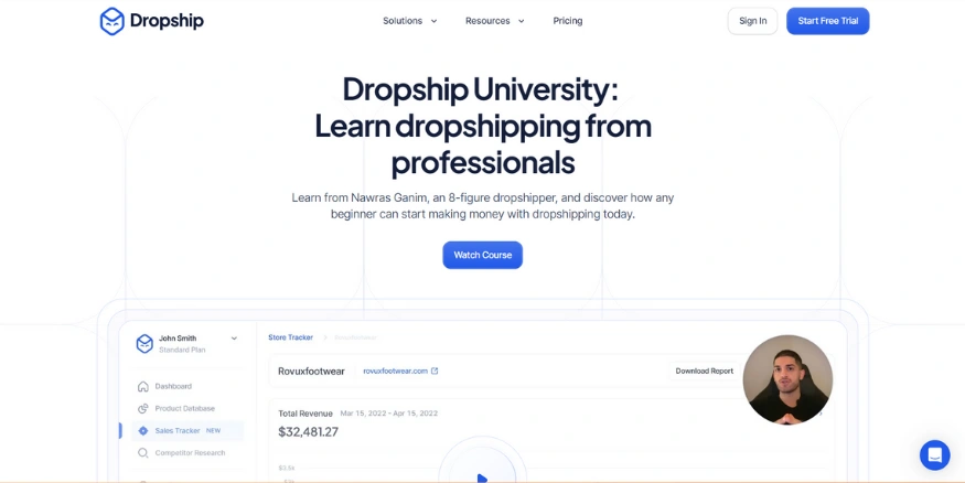 Dropshipping University – Learn with Shopify (by Dropship.io) - Qikink