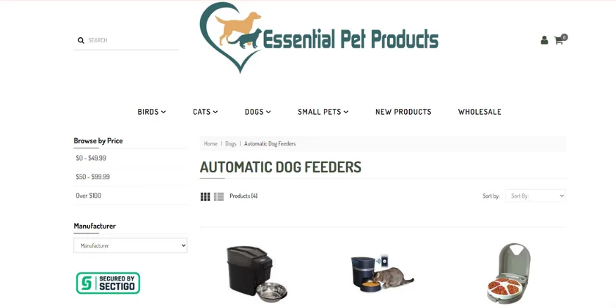 Essential Pet Products dropshipping supplier