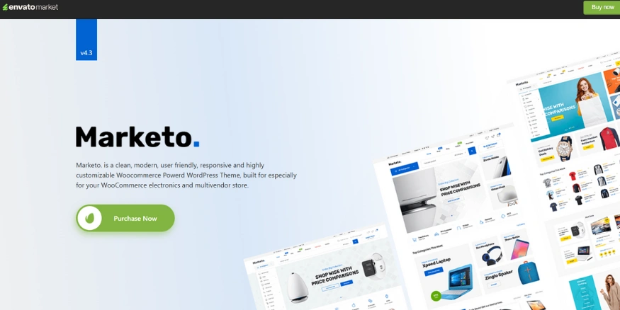 Marketo Dropshipping Theme for WordPress - Qikink