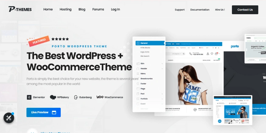Porto Dropshipping Theme for WordPress - Qikink