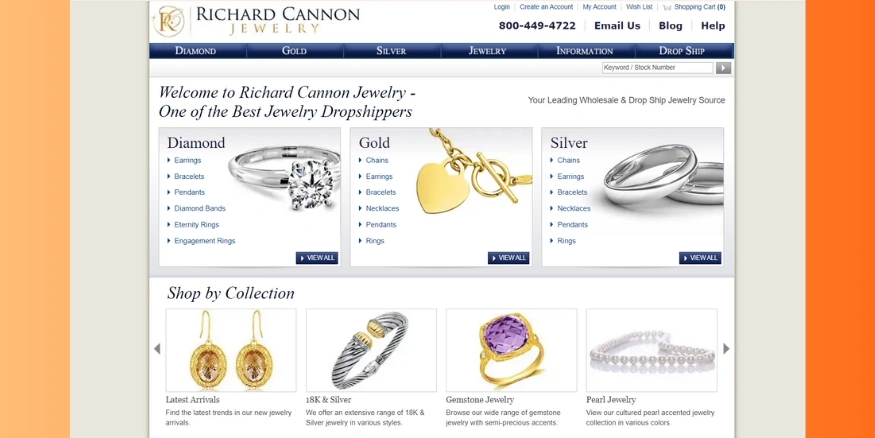Richard Cannon Jewelry supplier - Qikink