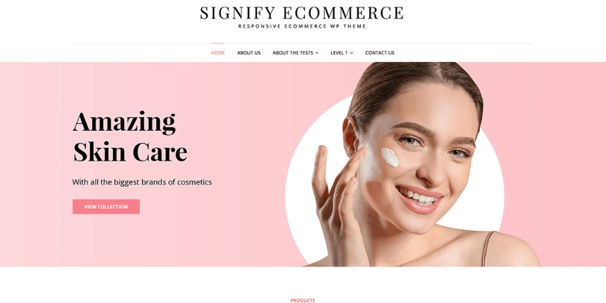 Signify eCommerce Dropshipping Theme for WordPress - Qikink