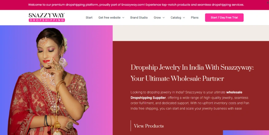 Snazyway jewelry dropshipping supplier - Qikink