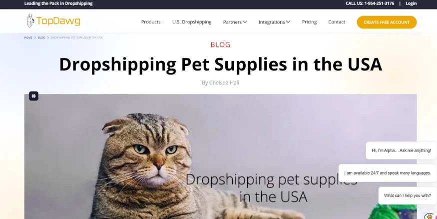 Topdawg pet supplies dropshipping