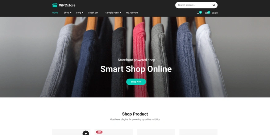 WPCstore Dropshipping Theme for WordPress - Qikink