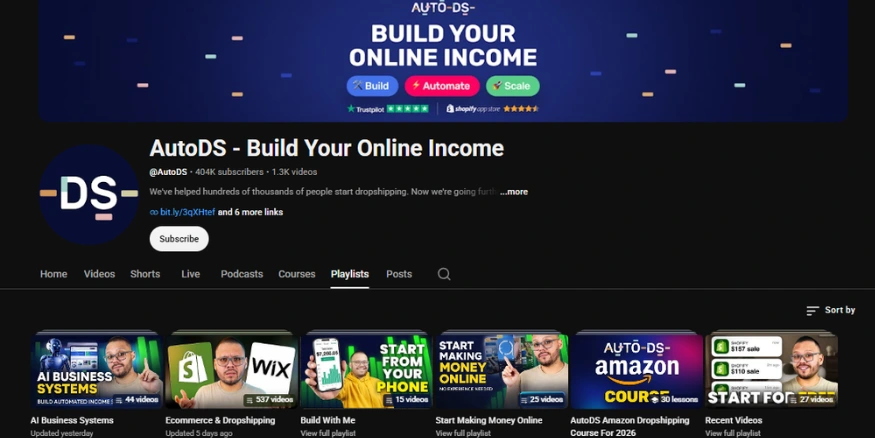 Autods dropshipping course free Qikink