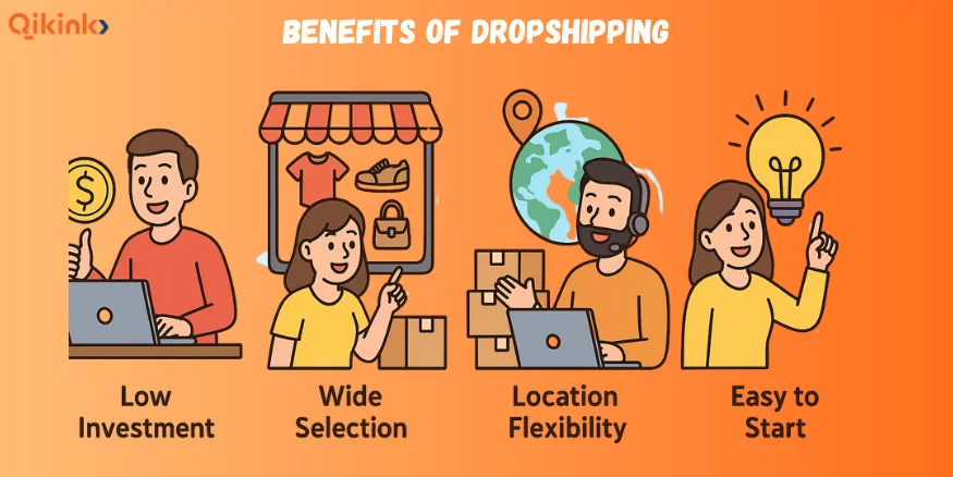 benefits of dropshipping-qikink