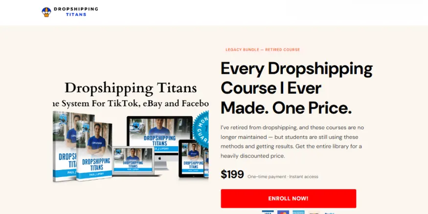 dropshipping titans dropshipping paid course Qikink