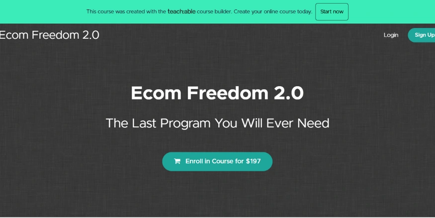 eCom Freedom 2.0 – Nick Biedermann - Qikink