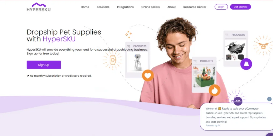 HyperSKU pet supplies dropshipping