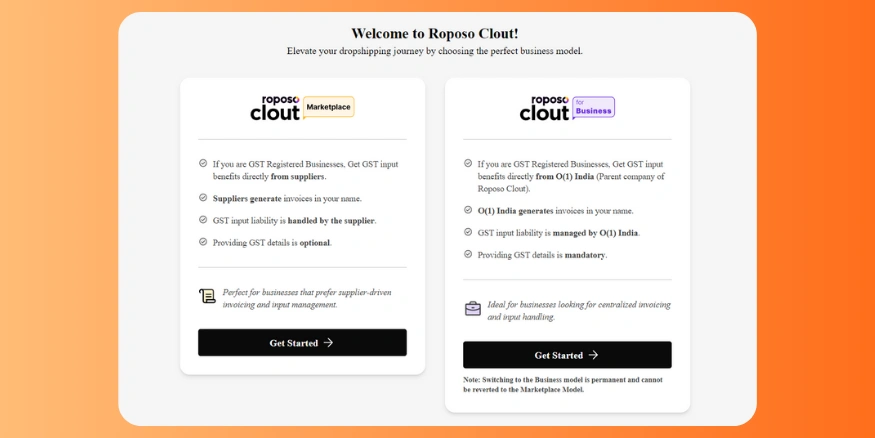 Business models in Roposo clout dropshipping-qikink