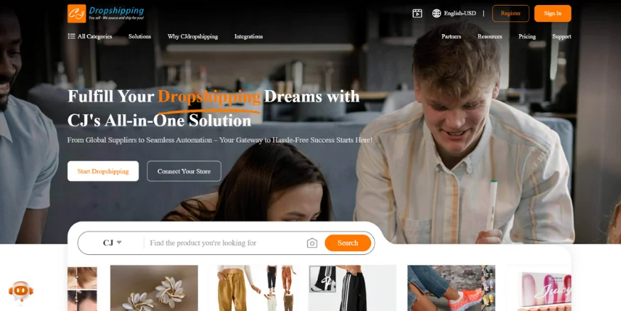 CJDropshipping dropshipping supplier -qikink