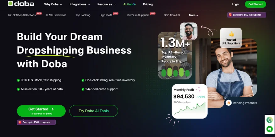 Doba dropshipping supplier -qikink