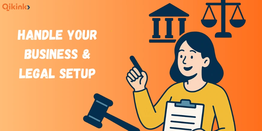 Handle Your Business & Legal Setup for Print On Demand Business - Qikink