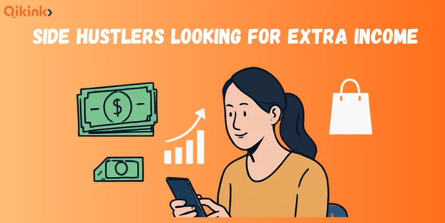 Individuals Looking for Side Income with POD-qikink