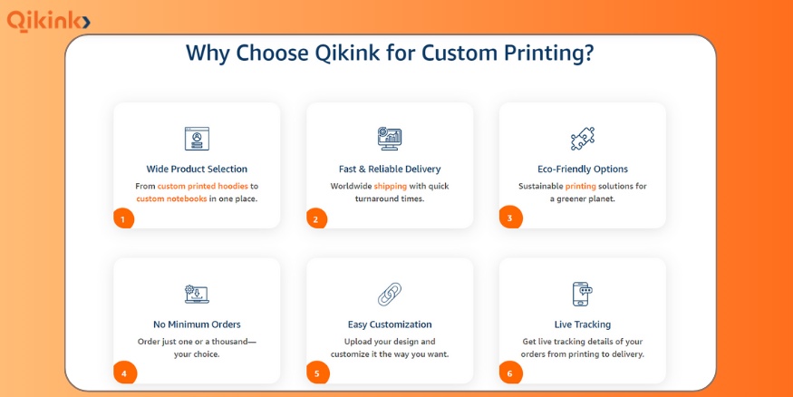 Key features of Qikink