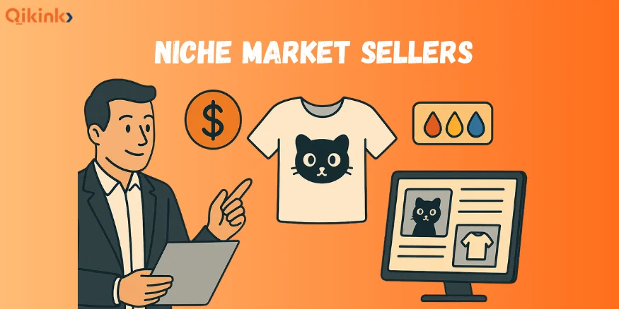 Niche market sellers using POD-qikink