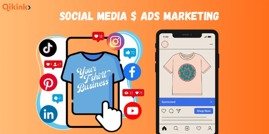Social Media Marketing & Advertisements Qikink
