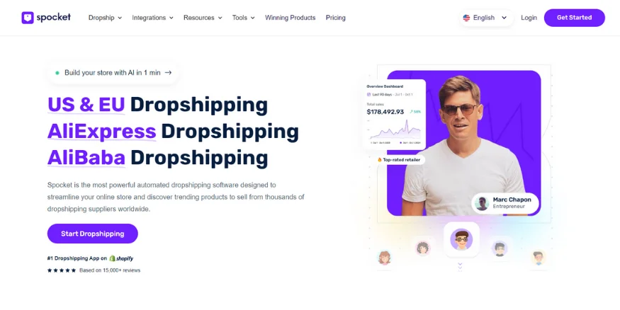 Spocket dropshipping supplier -qikink