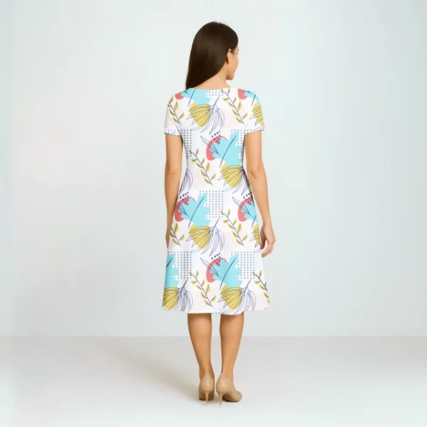 a line dresses for girls qikink print on demand