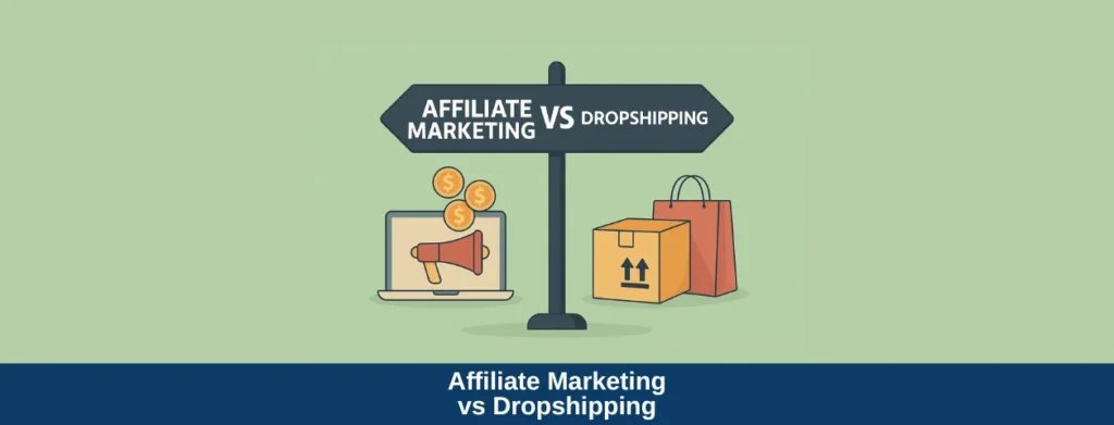 affiliate marketing vs dropshipping