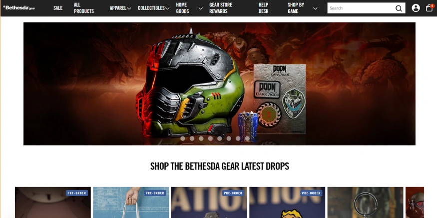 Bethesda Gear Store-qikink Bethesda Gear Store-qikink