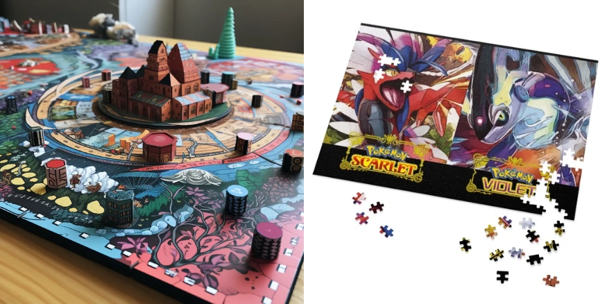 Board Games & Puzzles-qikink Board Games & Puzzles-qikink