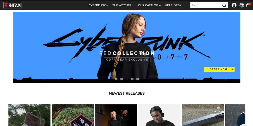 CD PROJEKT RED Gear gaming store-qikink CD PROJEKT RED Gear gaming store-qikink