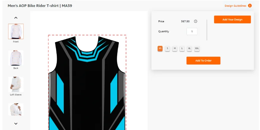 Design alignment for various product parts page-qikink Design alignment for various product parts page-qikink