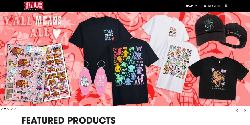 Devolver gaming store-qikink Devolver gaming store-qikink