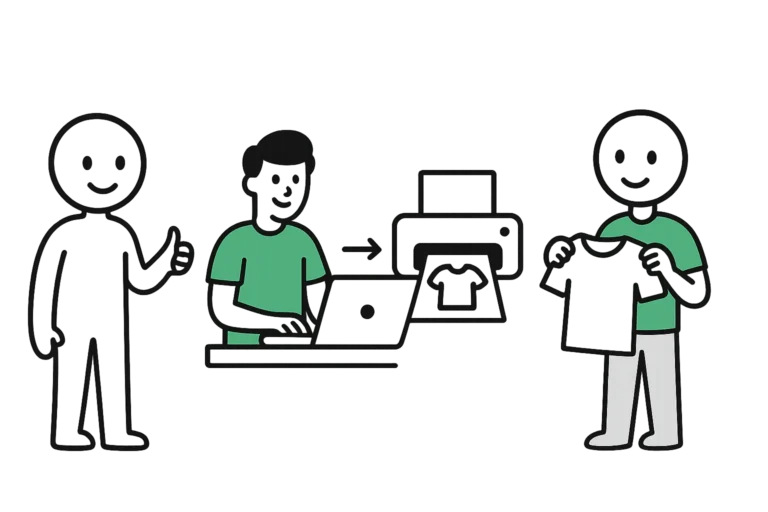 How does Print on Demand work Qikink