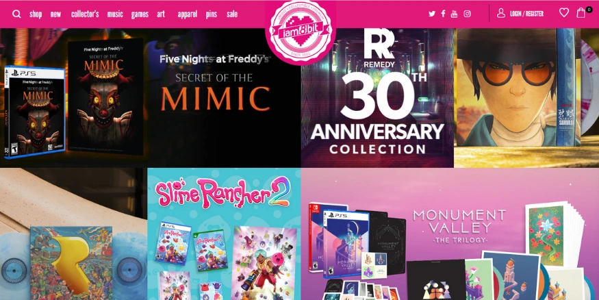 Iam8bit gaming store-qikink Iam8bit gaming store-qikink