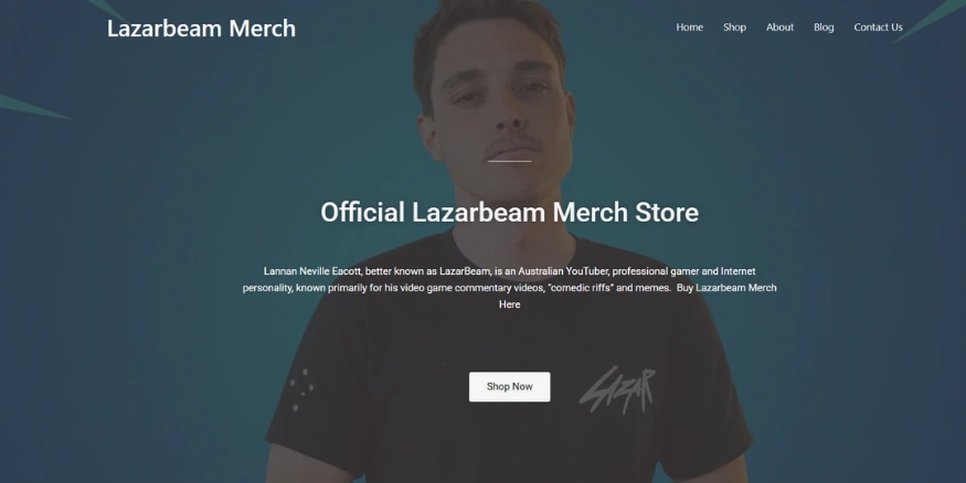 LazarBeam merch brand-qikink LazarBeam merch brand-qikink