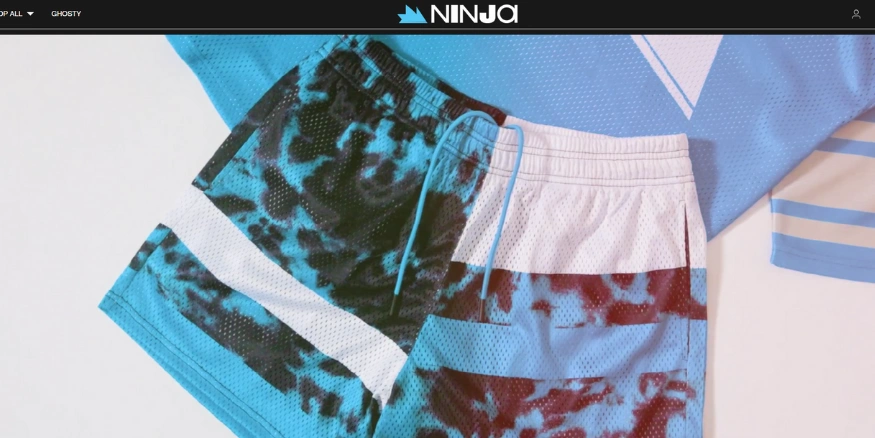 Ninja website - Qikink