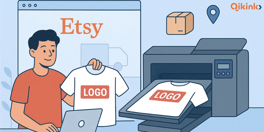 DTG for Etsy Print on Demand sellers Qikink