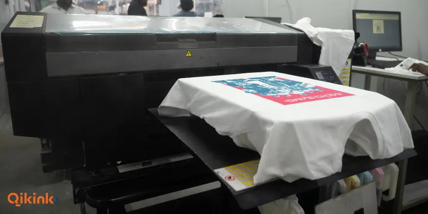 DTG printing Qikink