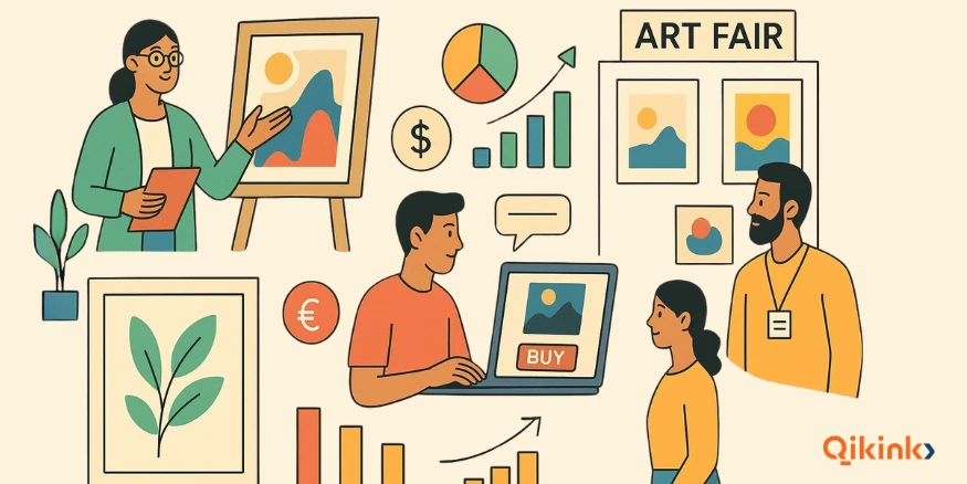 Sell art online India key trends Qikink