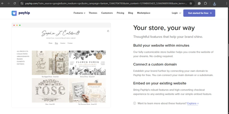 Payhip art selling platform Qikink