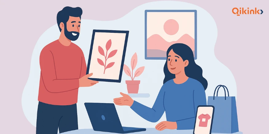 Tips to sell art online India Qikink