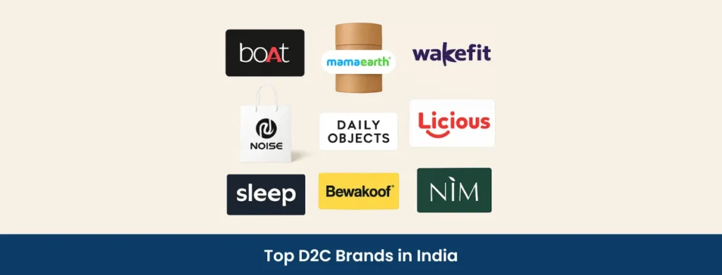 top d2c brands in india qikink