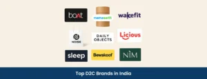 top d2c brands in india qikink