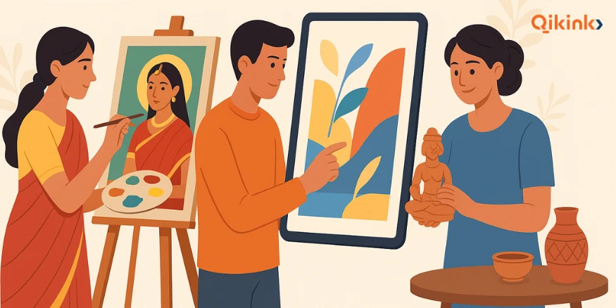 What art sells best online Qikink