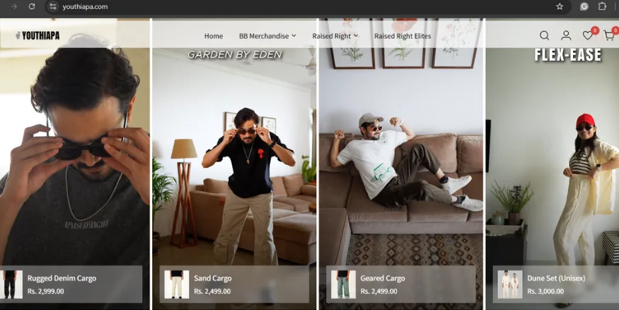 Bhuvan Bam Youthiapa Influencer Qikink