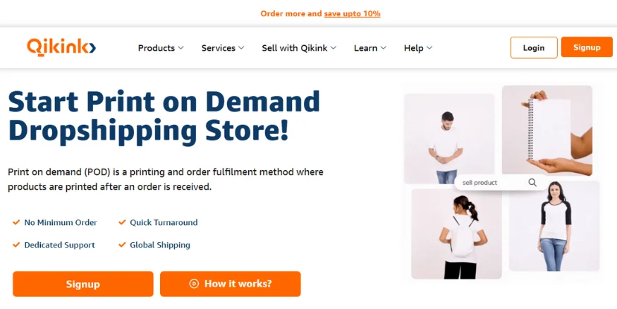 Choose Qikink for Print on Demand India